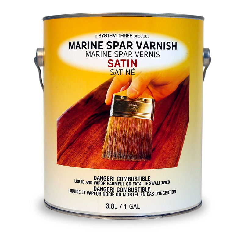 Marine Spar Urethane Varnish - Sheen:Satin - Size:1 Gallon